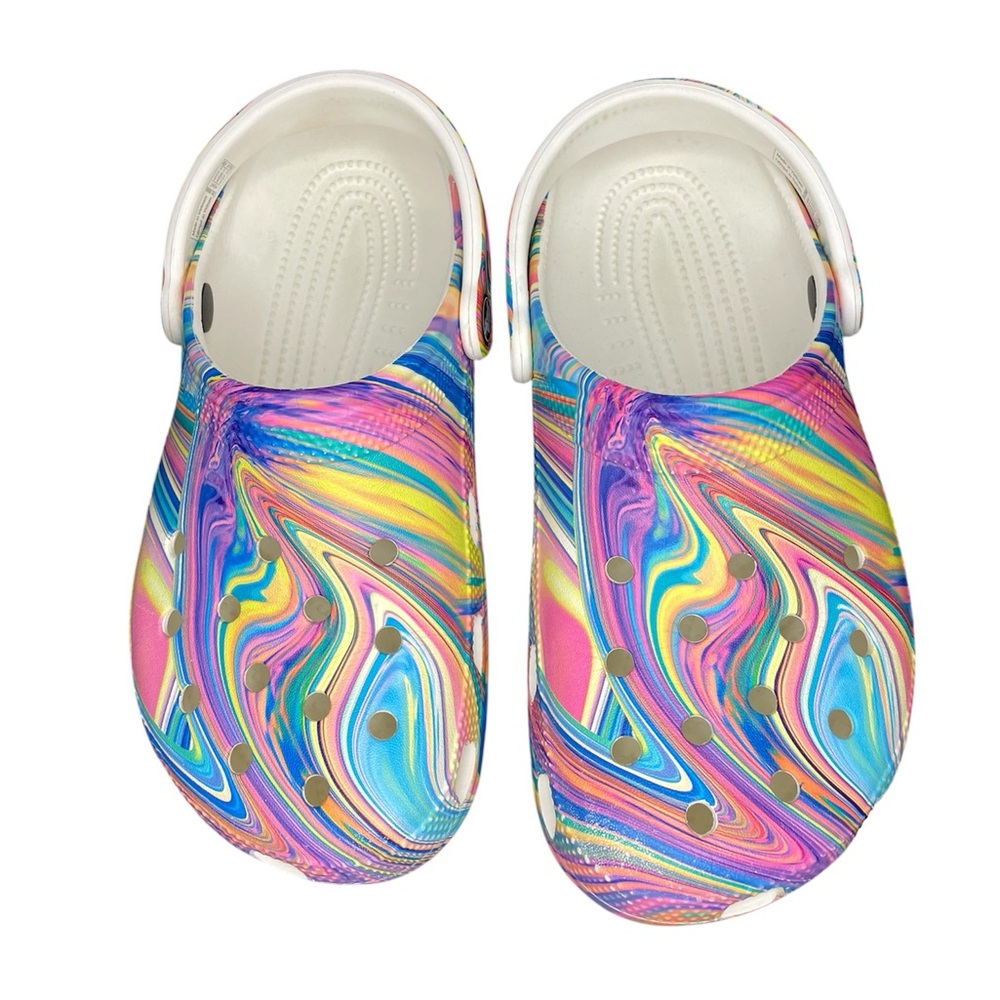 Crocs Out of This World Swirl- Mens 5, Women’s 7